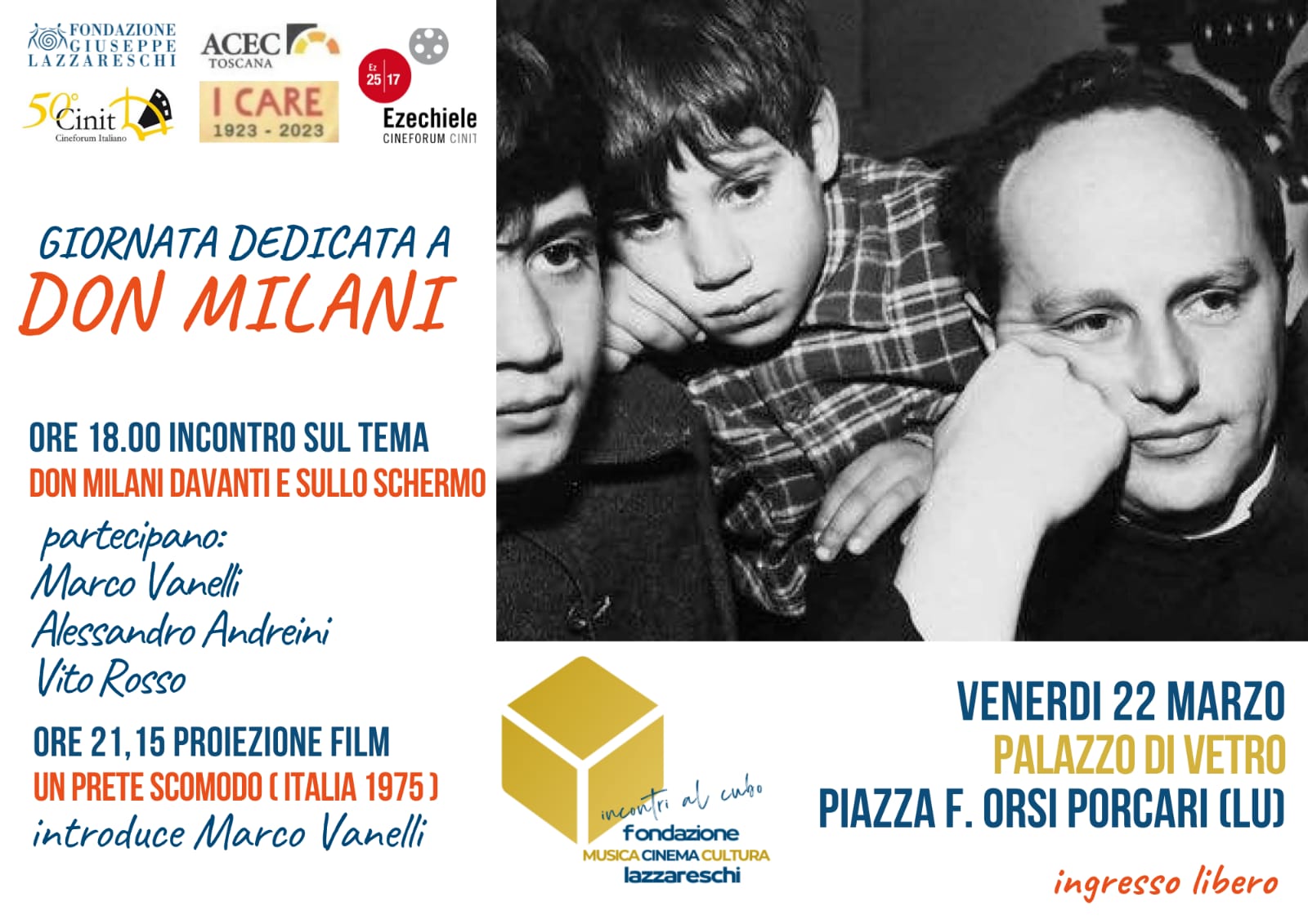 A Porcari (Lu) Giornata dedicata a don Milani