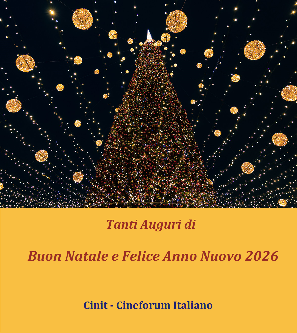 BUONE FESTE DAL CINIT!