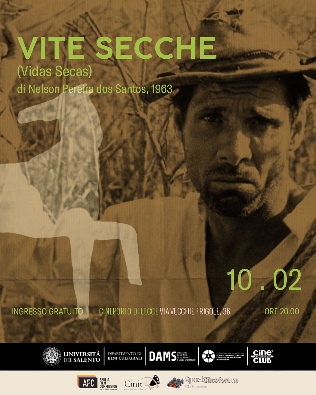 Al Cineporto di Lecce prende il via la rassegna “Brasile: dal Cinema Novo alle avanguardie contemporanee”