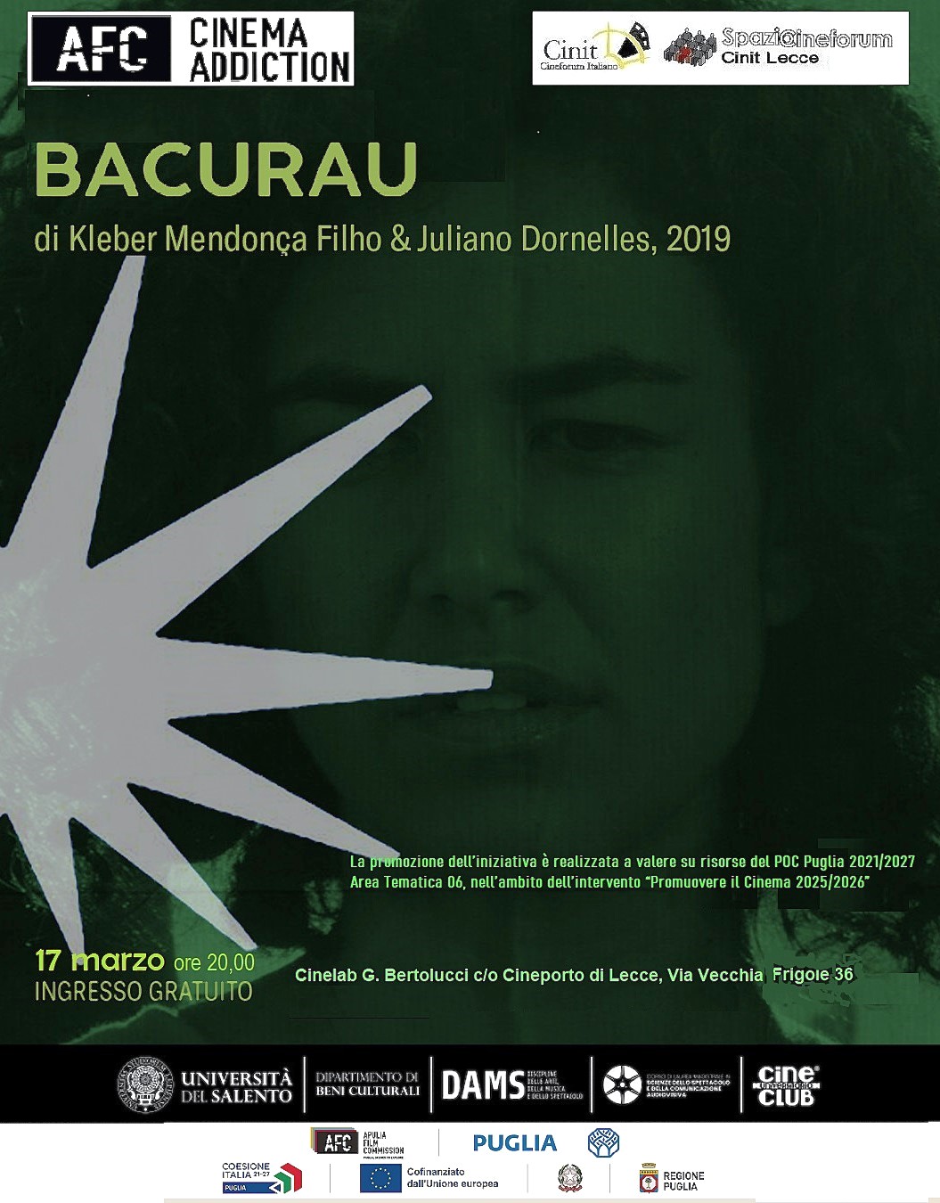 Tornano i martedì del Cineporto con Bacurau di Kleber Mendonça Filho & Juliano Dornelles