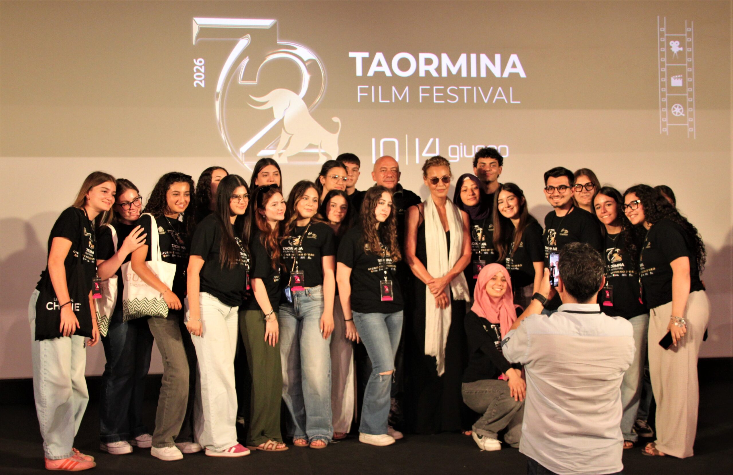 Dal cineforum al 72 Taormina Film Festival: i giovani giurati del Cariddino d’Oro protagonisti tra cinema, confronto ed emozioni